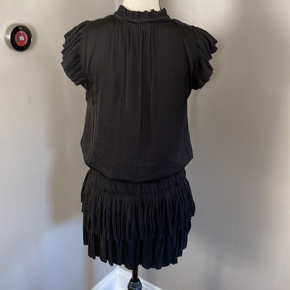 Mauede Pleated Skirt Mini Dress - Picture 6 of 13
